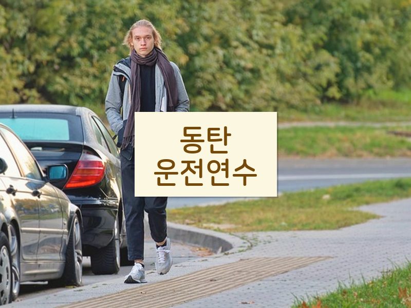 동탄운전연수 후기