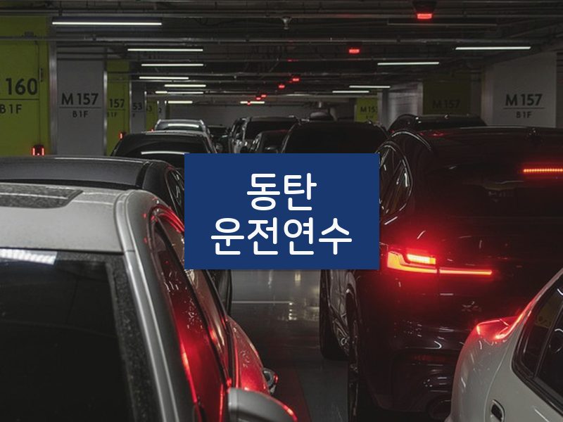 동탄운전연수 후기