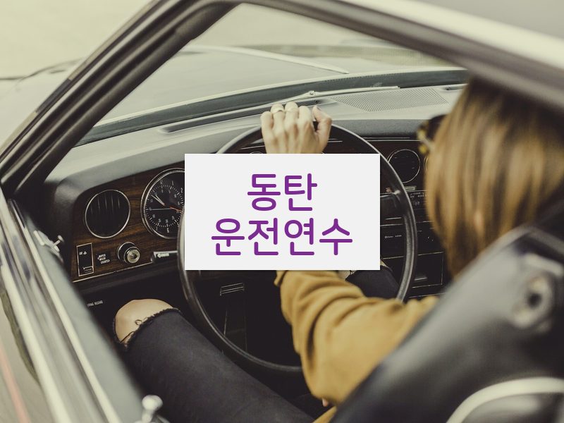 동탄운전연수 후기
