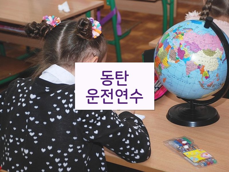 동탄운전연수 후기