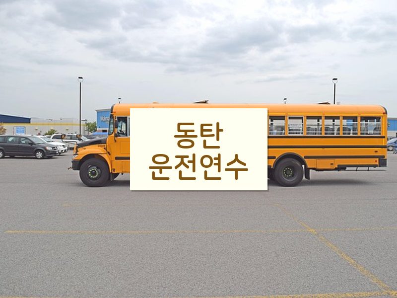 동탄운전연수 후기