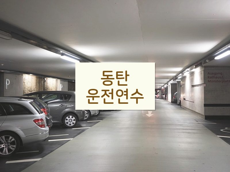 동탄운전연수 후기