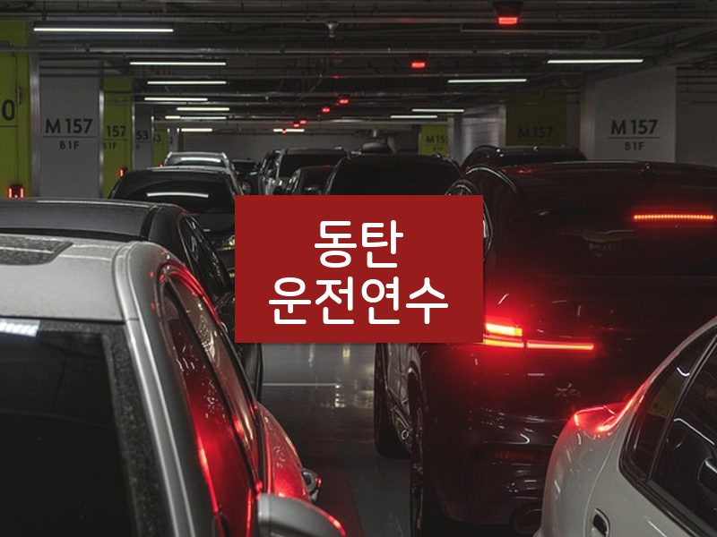 동탄운전연수 후기