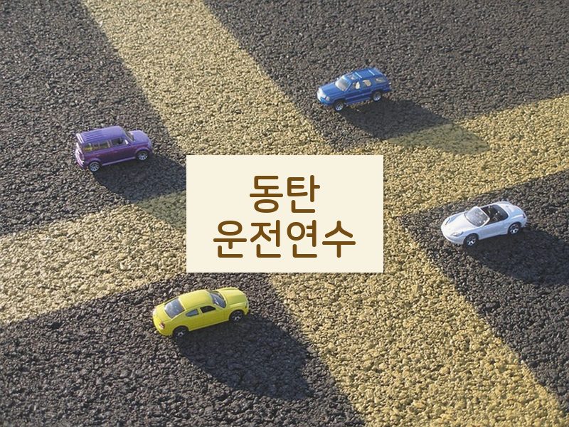 동탄운전연수 후기