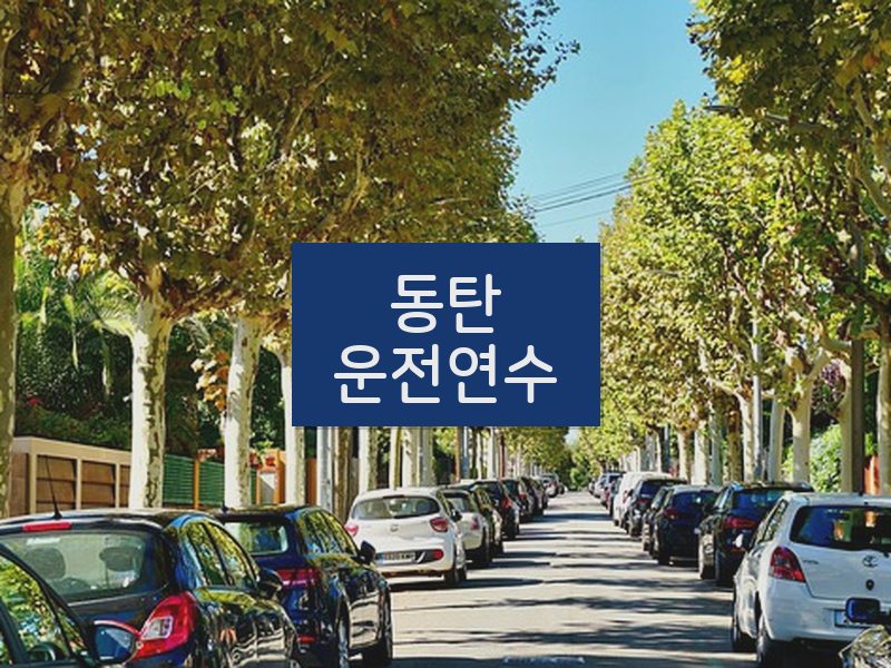 동탄운전연수 후기