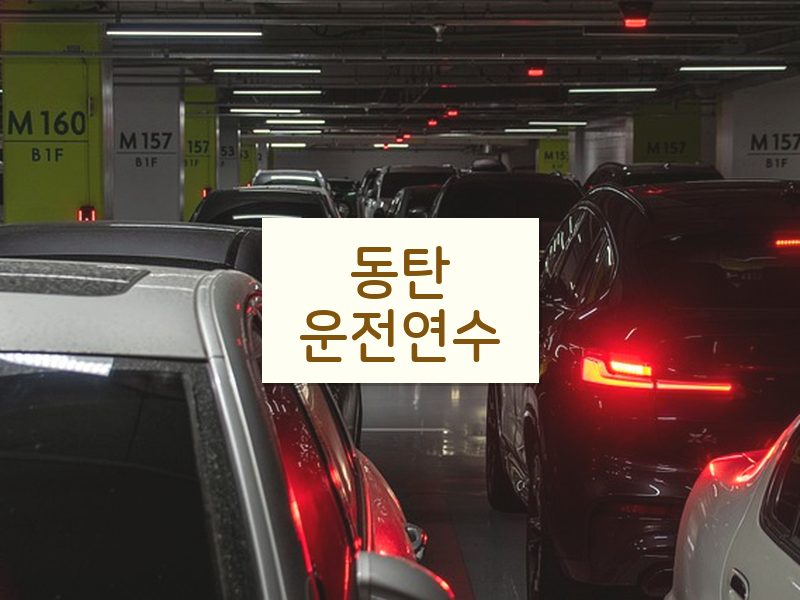 동탄운전연수 후기