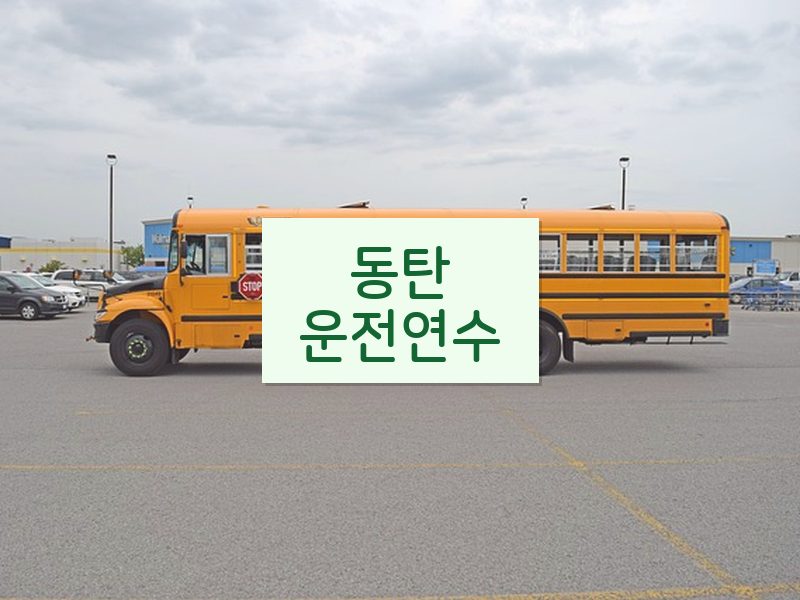 동탄운전연수 후기