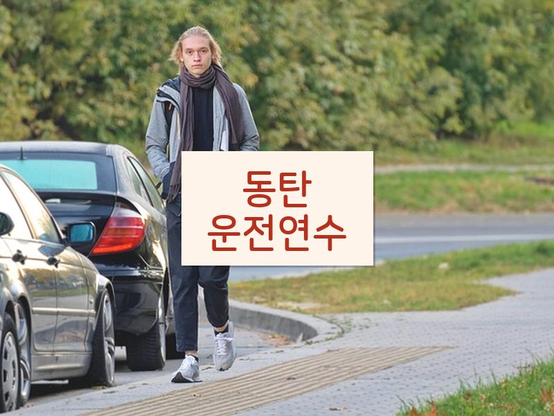 동탄운전연수 후기