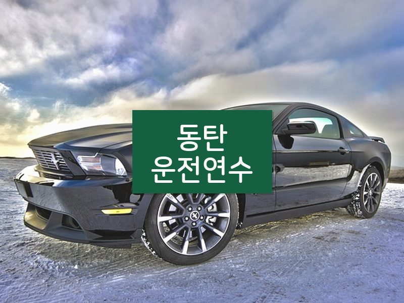 동탄운전연수 후기