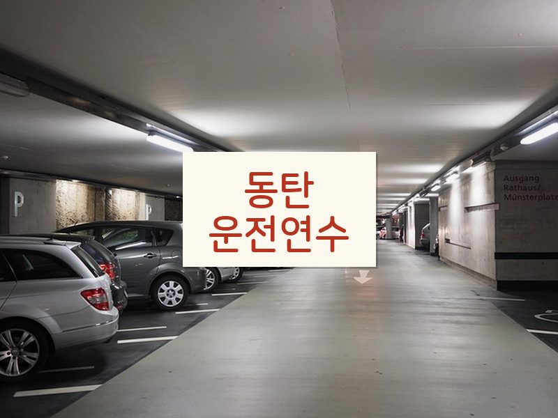 동탄운전연수 후기