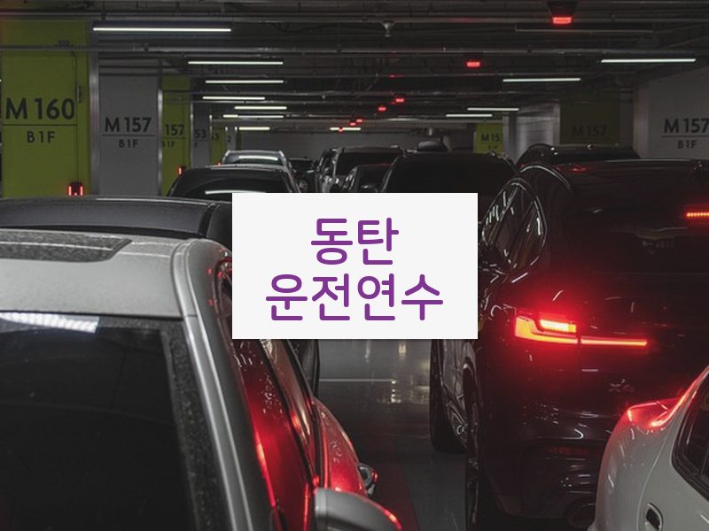 동탄운전연수 후기