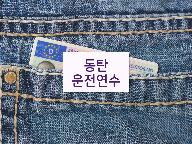 동탄운전연수 후기