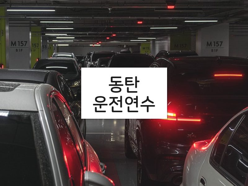 동탄운전연수 후기