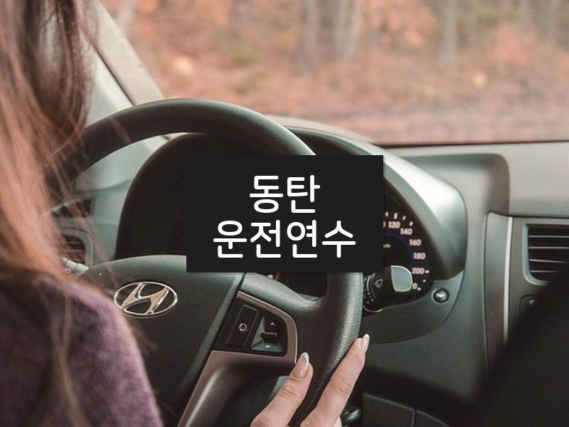 동탄운전연수 후기