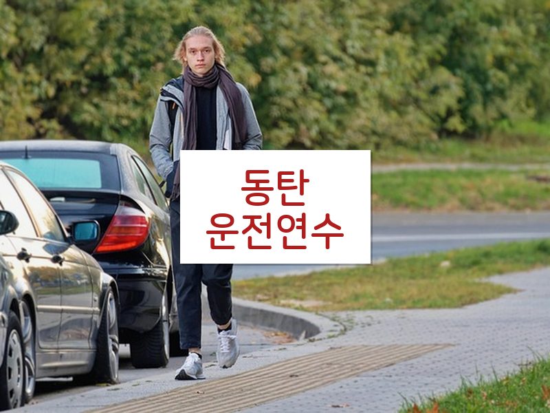 동탄운전연수 후기