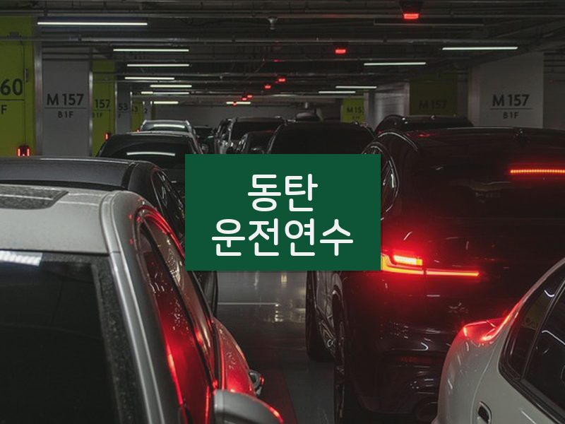 동탄운전연수 후기