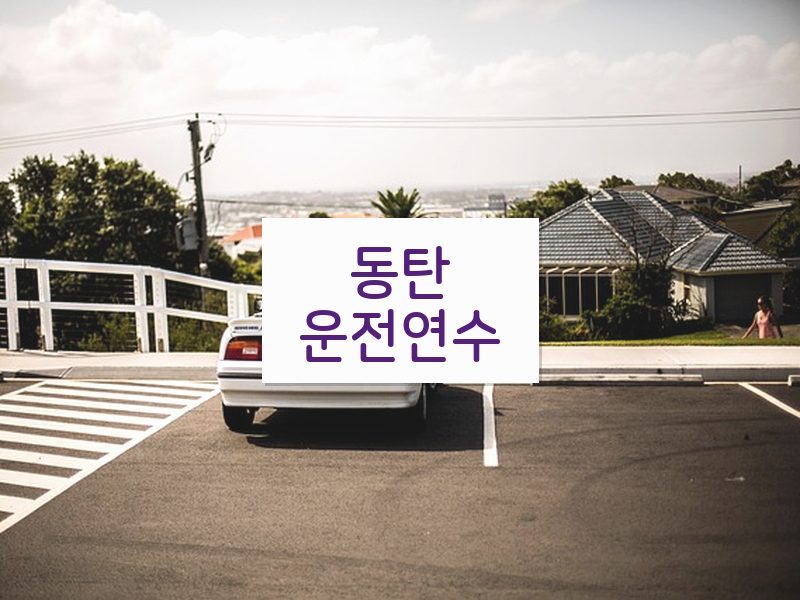 동탄운전연수 후기
