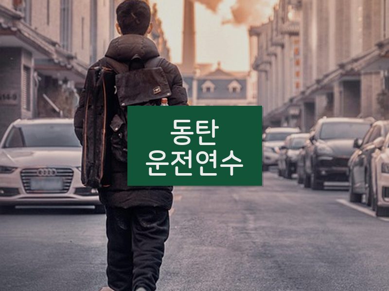 동탄운전연수 후기