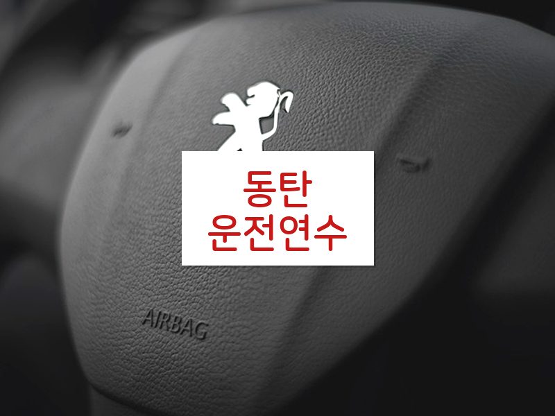 동탄운전연수 후기