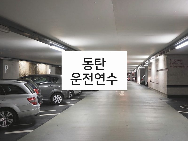 동탄운전연수 후기