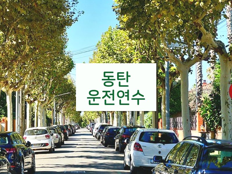 동탄운전연수 후기