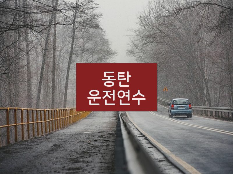 동탄운전연수 후기