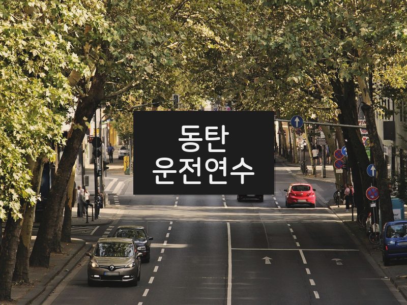 동탄운전연수 후기