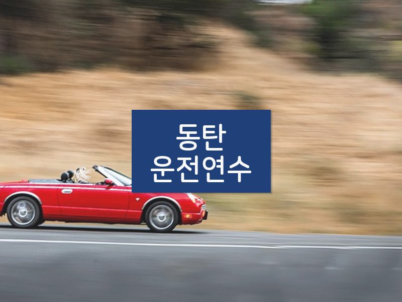 동탄운전연수 후기