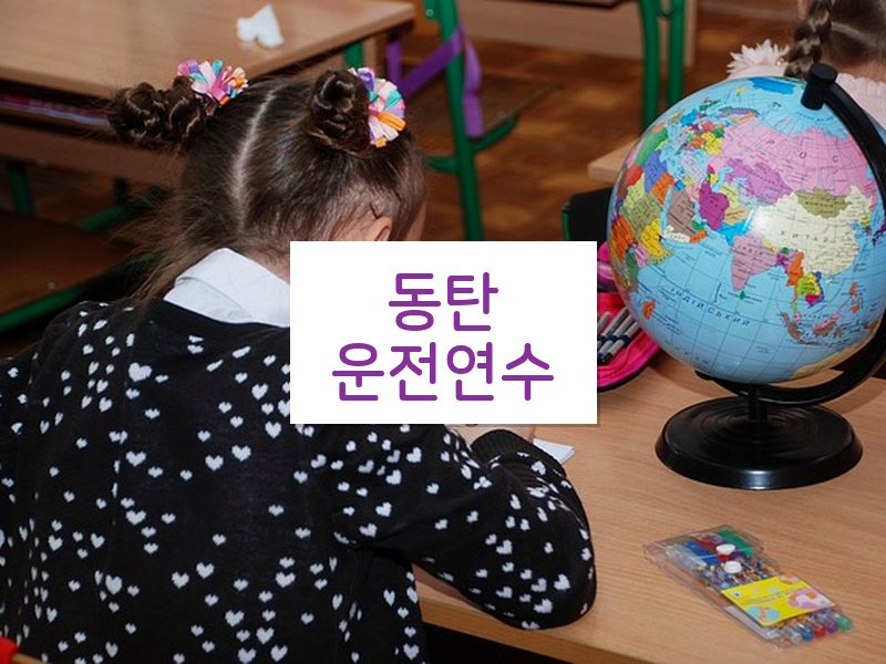 동탄운전연수 후기