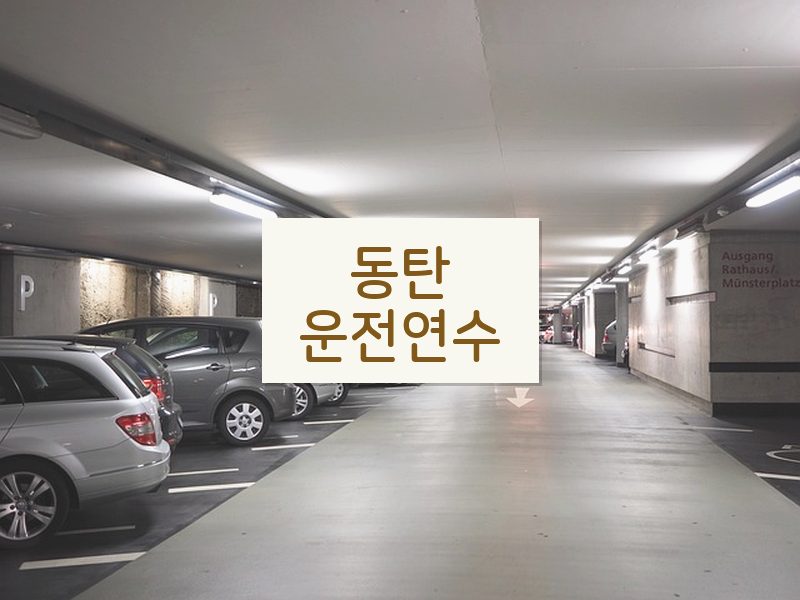 동탄운전연수 후기