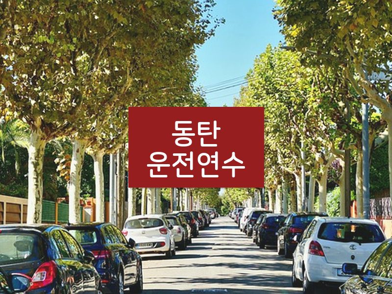 동탄운전연수 후기