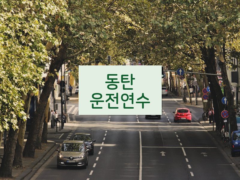 동탄운전연수 후기