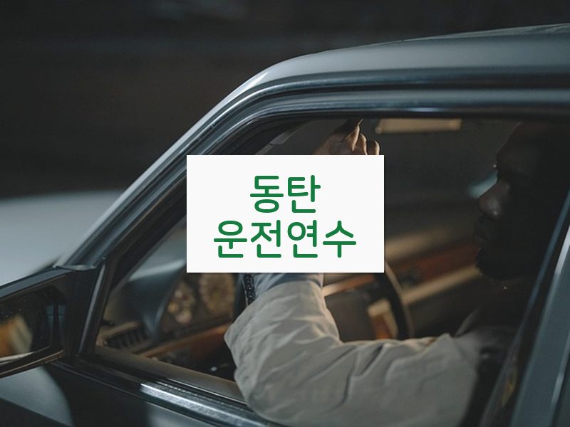 동탄운전연수 후기