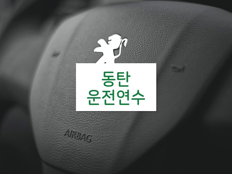 동탄운전연수 후기
