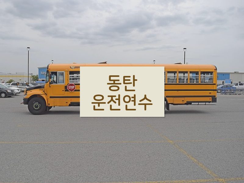 동탄운전연수 후기