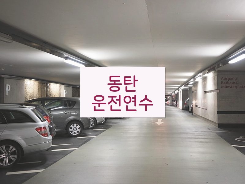 동탄운전연수 후기
