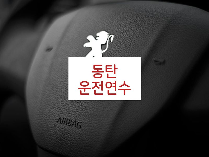 동탄운전연수 후기