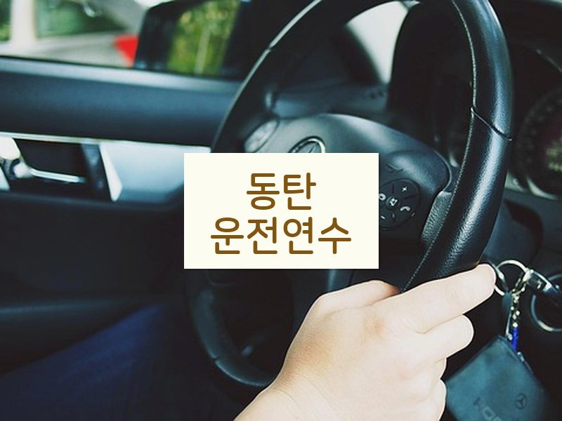 동탄운전연수 후기