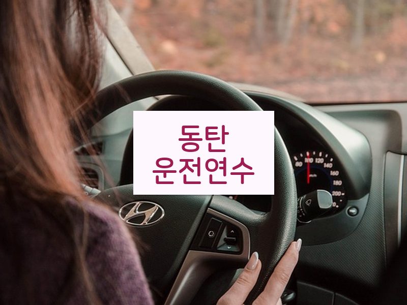 동탄운전연수 후기