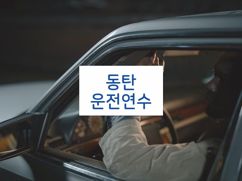 동탄운전연수 후기