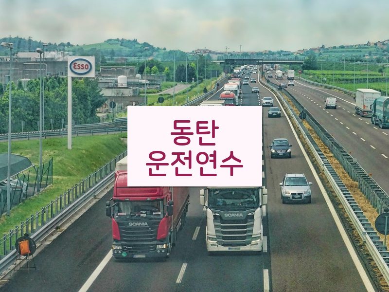 동탄운전연수 후기