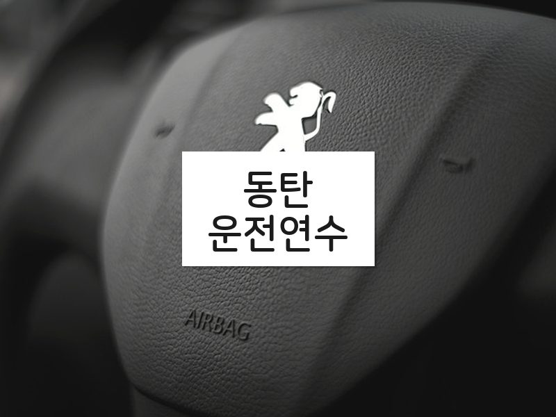 동탄운전연수 후기