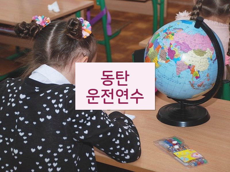 동탄운전연수 후기