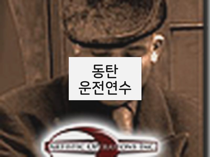 동탄운전연수 후기