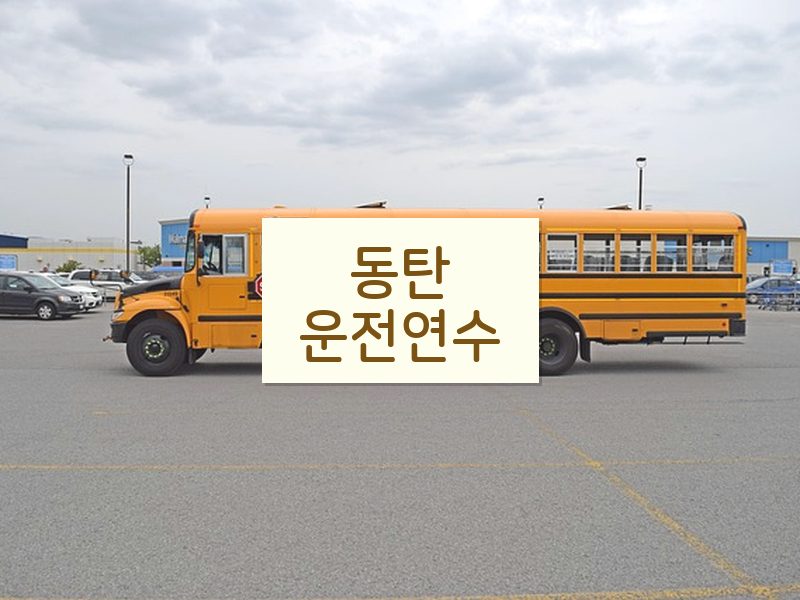 동탄운전연수 후기