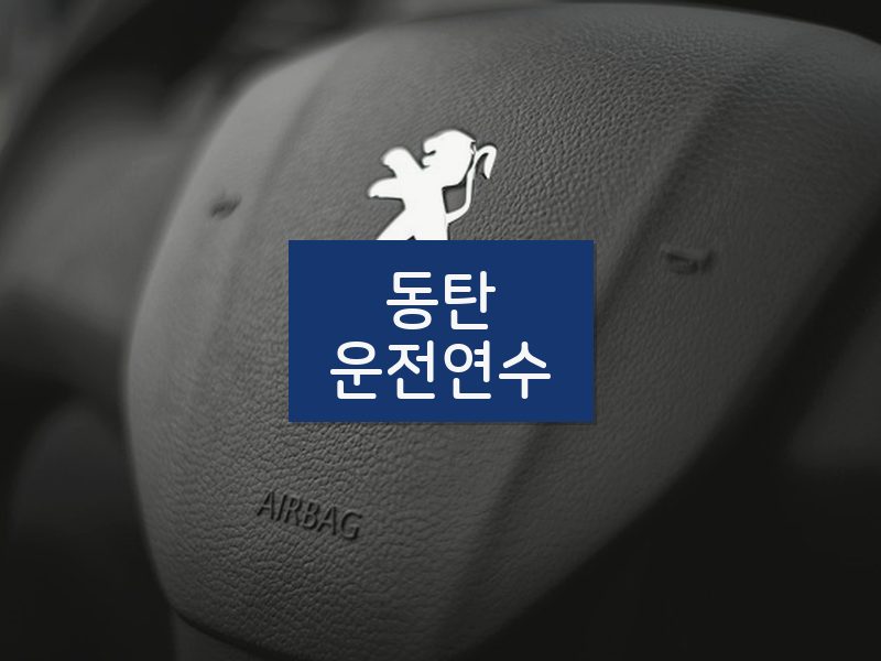 동탄운전연수 후기