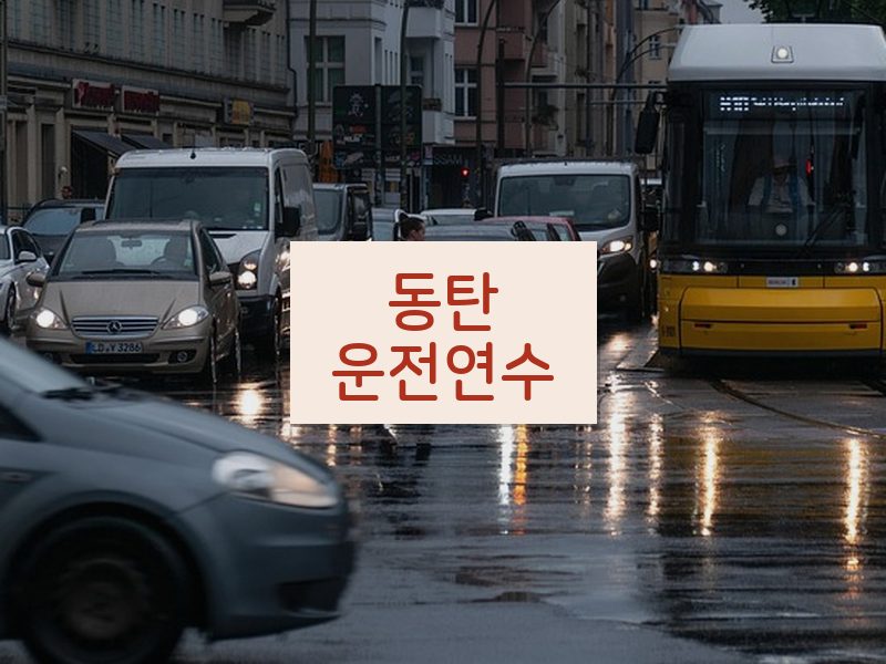 동탄운전연수 후기