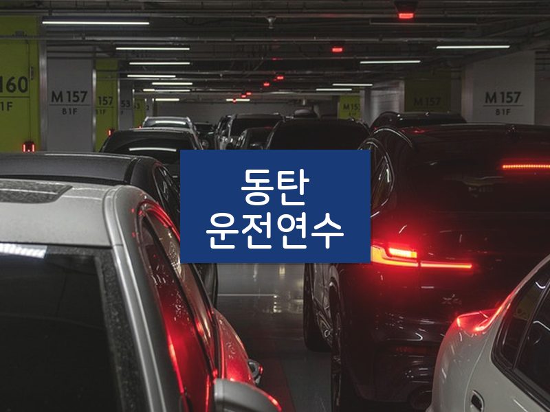 동탄운전연수 후기