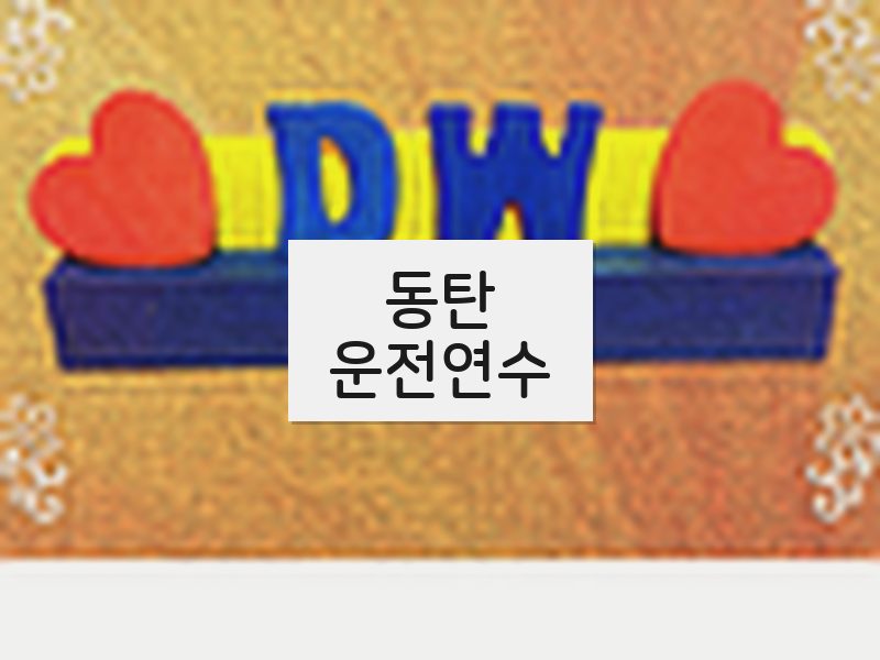 동탄운전연수 후기