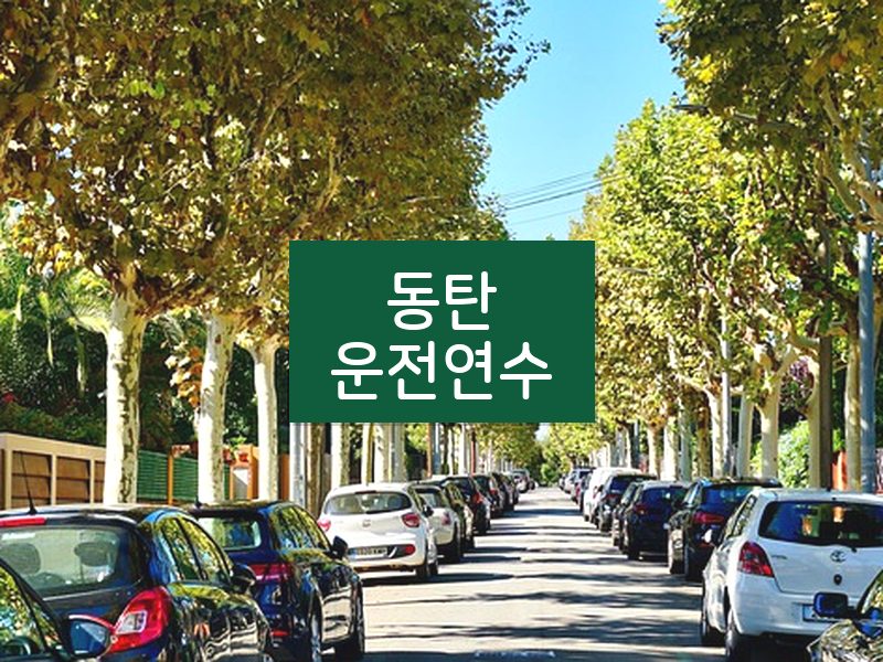 동탄운전연수 후기